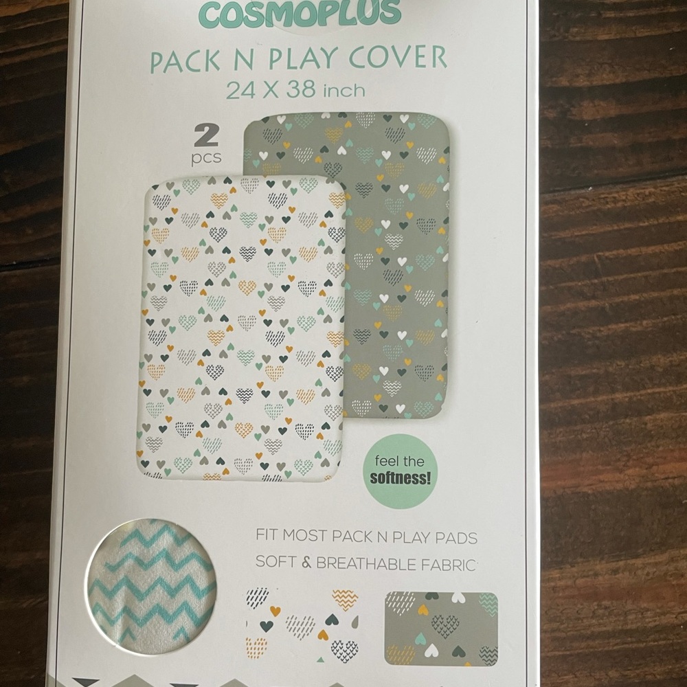 Cosmoplus Pack N Play Sheets (2)